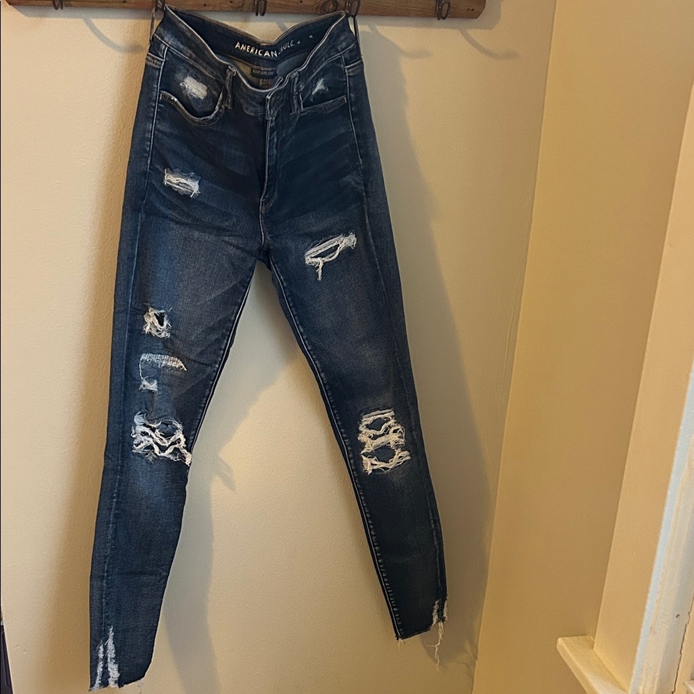 American Eagle Distressed Skinny Jeans